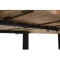 Stół jadalny EDGE ALL. 180x90x77 cm - długość całkowita 280 (drewno mango)